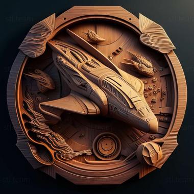 3D модель Гра Elite Dangerous (STL)